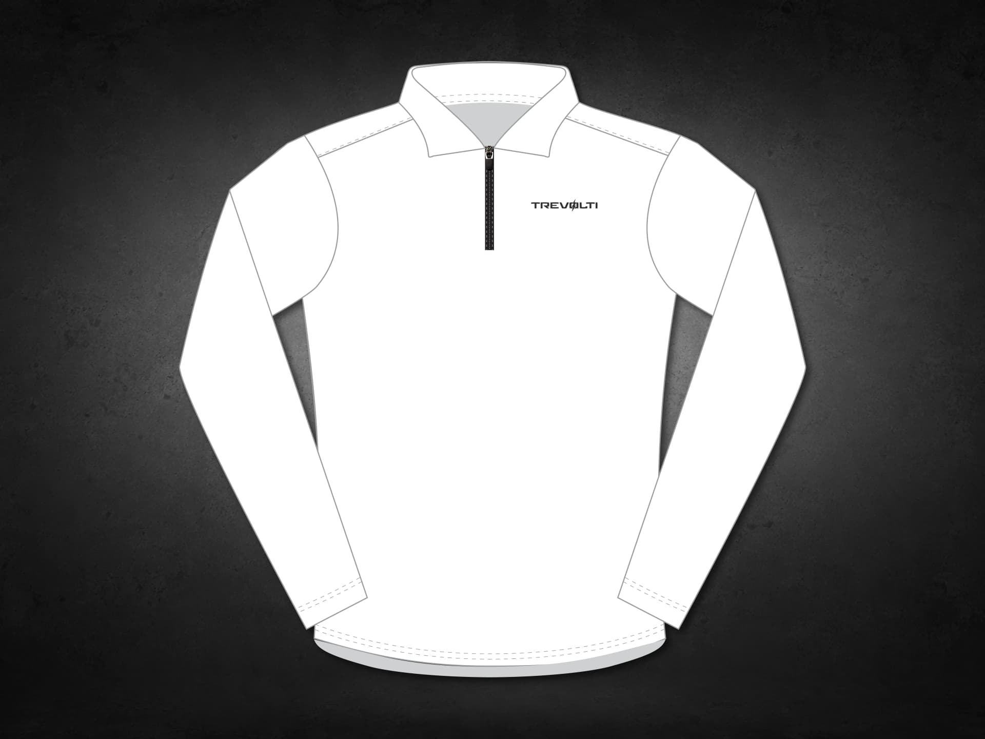 Women's LS Quarter-Zip Polo